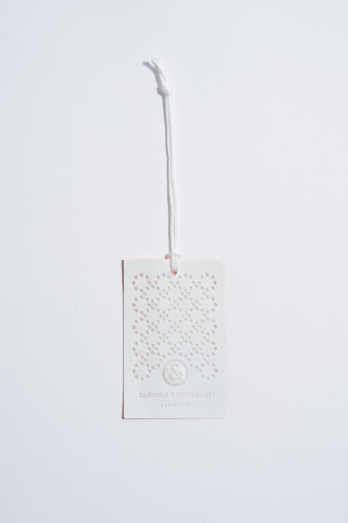 Semi-transparent cellulose tag - 2