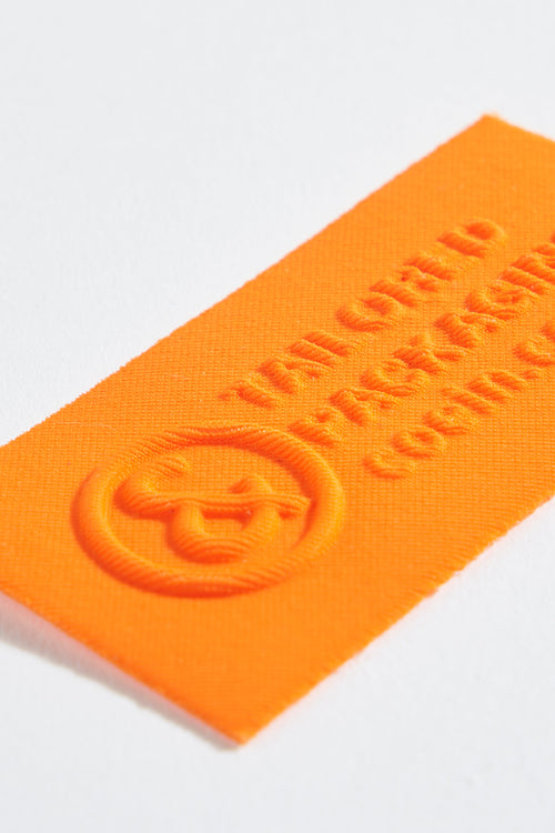 High frequency printed label on lycra - 2