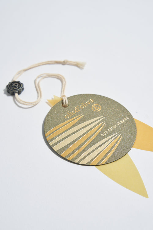 Round assembled tag - 2