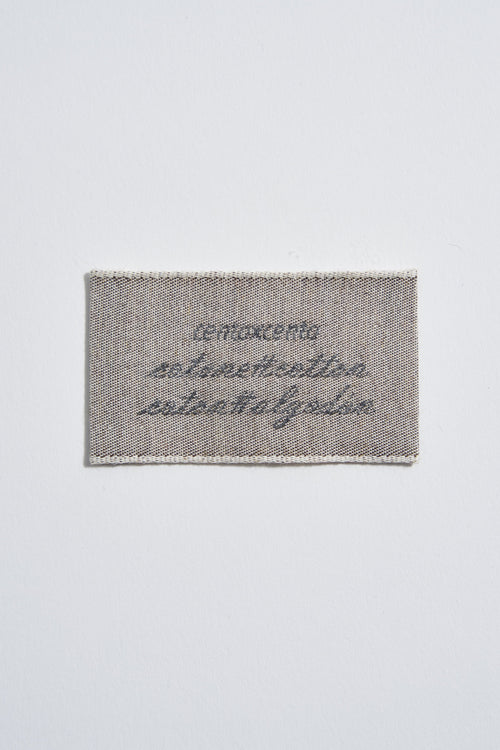 Cotton shuttle label - 2