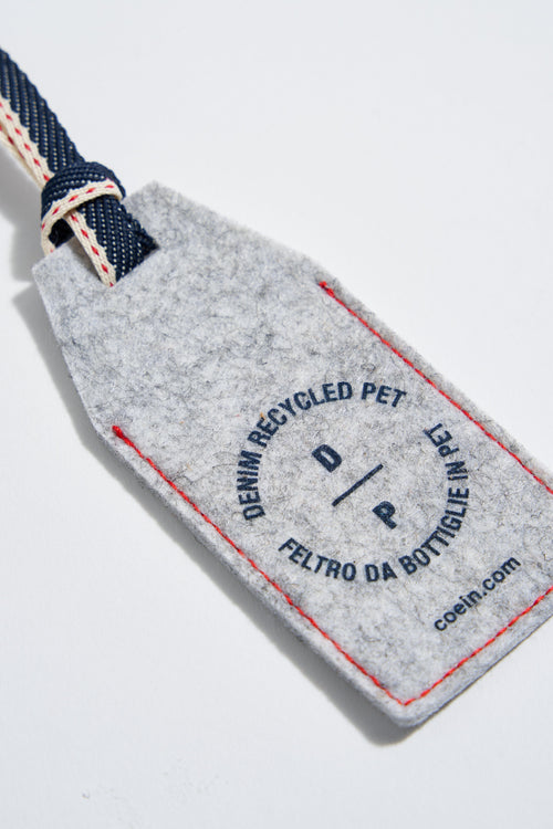 Sewn felt tag