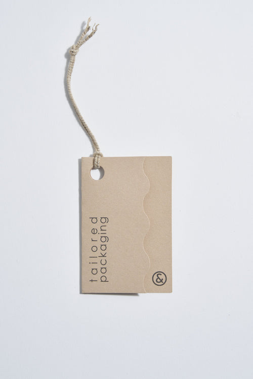 Shaped booklet tag - 2